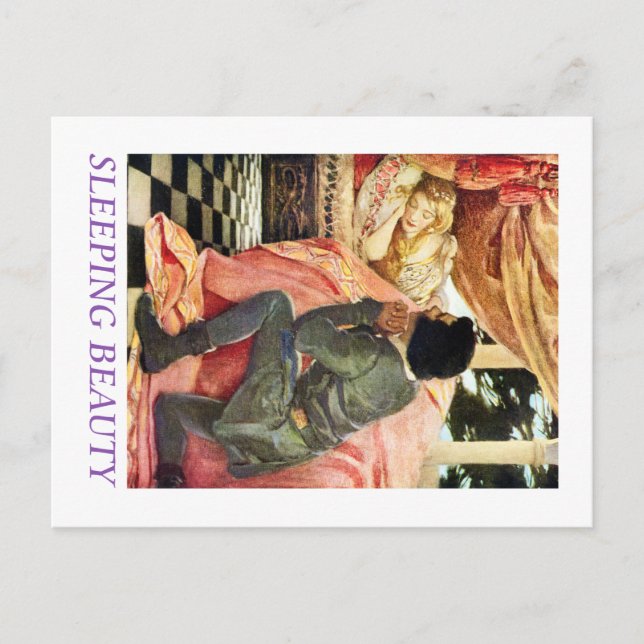 Cartão Postal Beleza Dormindo (Frente)