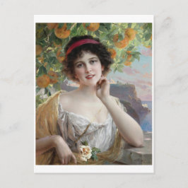 Cartão Postal Beleza sob a Laranjeira (1919) Emile Vernon P