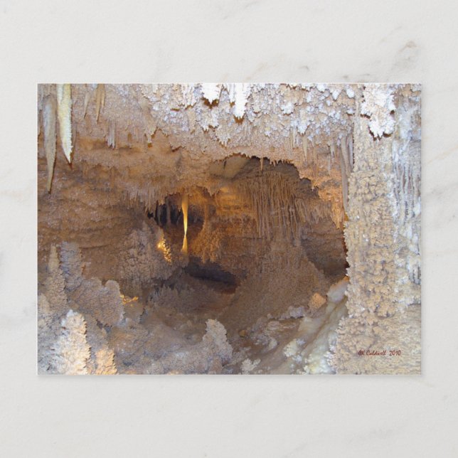 Cartão Postal Beleza subterrânea (Frente)