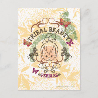 Cartão Postal Beleza Tribal PEBBLES™
