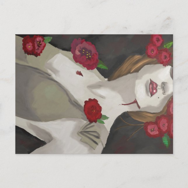 Cartão Postal Beleza Zombificada (Frente)