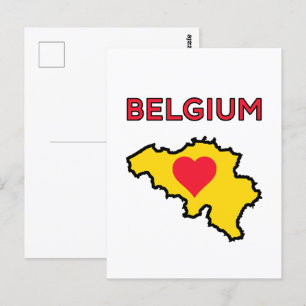 Cartão Postal Bélgica