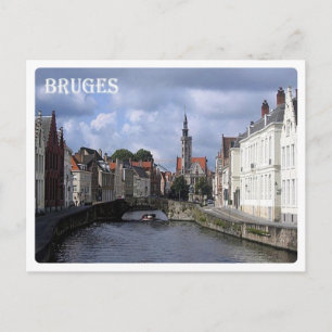 Cartão Postal Bélgica - Bruges -