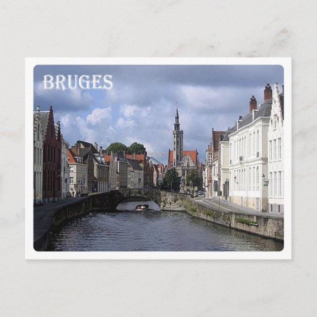 Cartão Postal Bélgica - Bruges - (Frente)