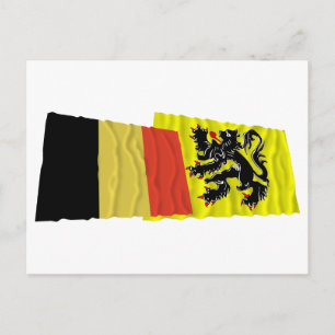 Cartão Postal Bélgica e Flandres