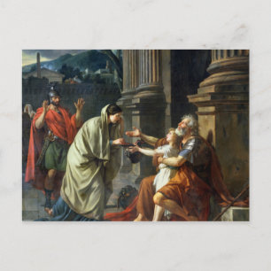 Cartão Postal Belisarius Begging for Alms, 1781
