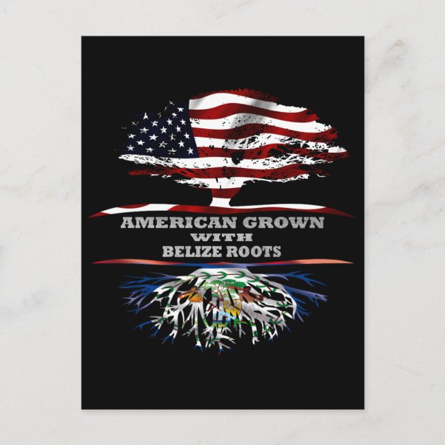 Cartão Postal Belize (Frente)