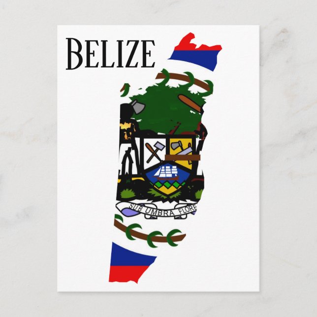 Cartão Postal Belize (Frente)