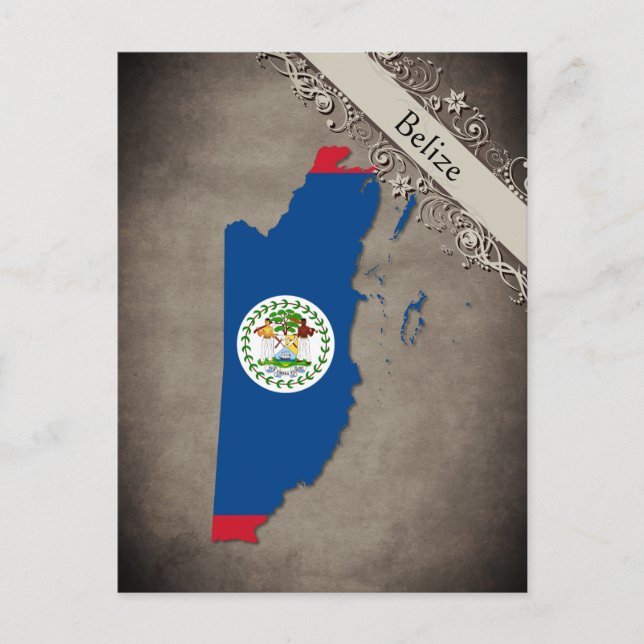 Cartão Postal Belize (Frente)
