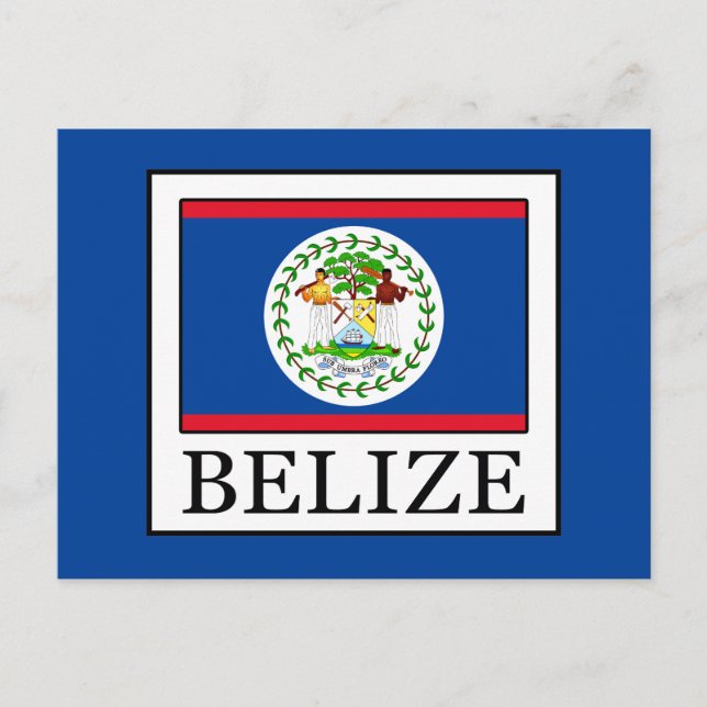 Cartão Postal Belize (Frente)