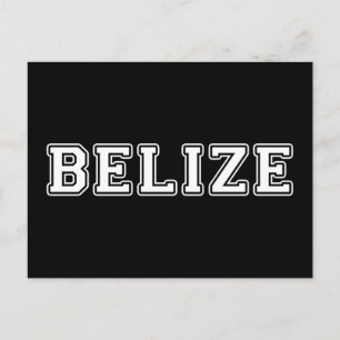 Cartão Postal Belize