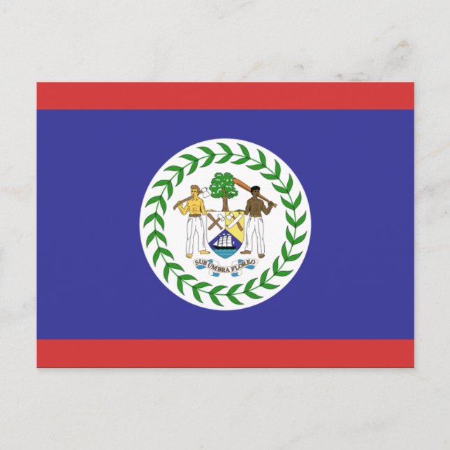 Cartão Postal Belize (Frente)