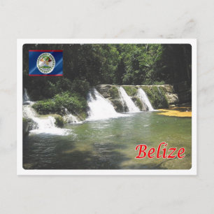 Cartão Postal Belize - Toledo - San Antonio Falls -