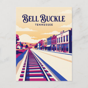 Cartão Postal Bell Buckle EUA
