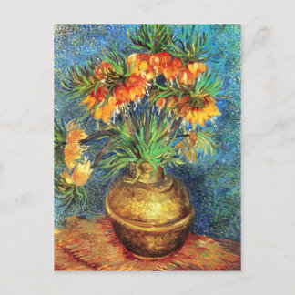 Cartão Postal Bell Lily em um Vaso de Cobre, Van Gogh