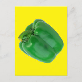 CARTÃO POSTAL BELL PEPPER (VERDE)