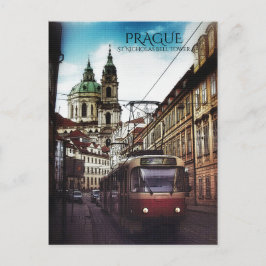 Cartão Postal Bell Tower, Praga