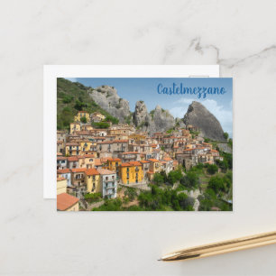 Cartão Postal Bella Castelmezzano Basilicata Italia