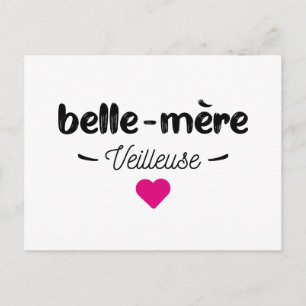 Cartão Postal Belle mère veilleuse
