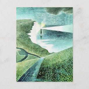 Cartão Postal Belle Tout Lighthouse Cabeça De Beachy,