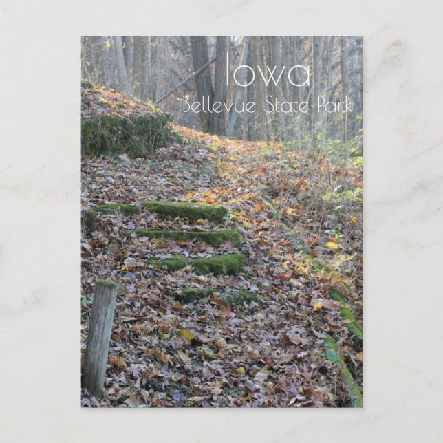 Cartão Postal Bellevue State Park (Frente)