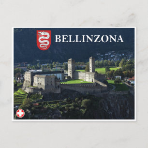 Cartão Postal Bellinzona - Suiça
