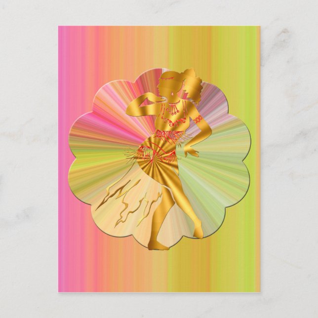 Cartão Postal Belly Dance (Frente)