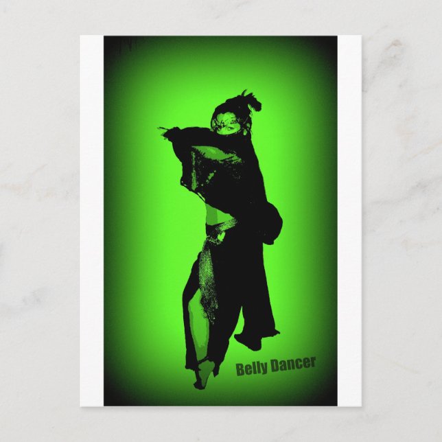 Cartão Postal Belly Dancer (Frente)