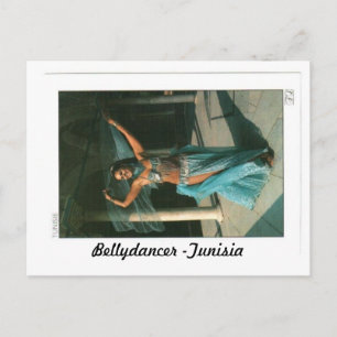 CARTÃO POSTAL BELLYDANCER - TUNÍSIA