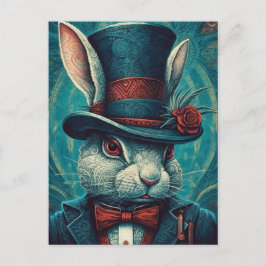 Cartão Postal Belo Coelho Fantasmado