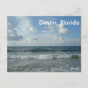 Cartão Postal Belo Destruin Florida Beach