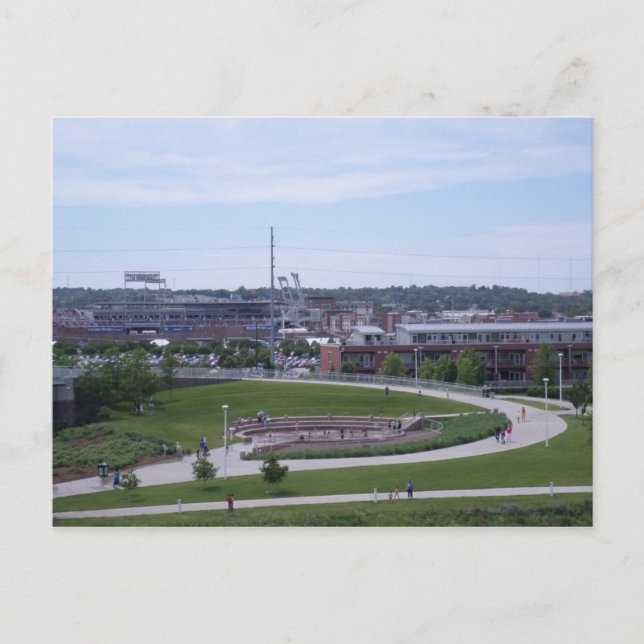 Cartão Postal Belo Omaha Nebraska! (Frente)