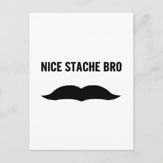 Cartão Postal Belo Stache Bro