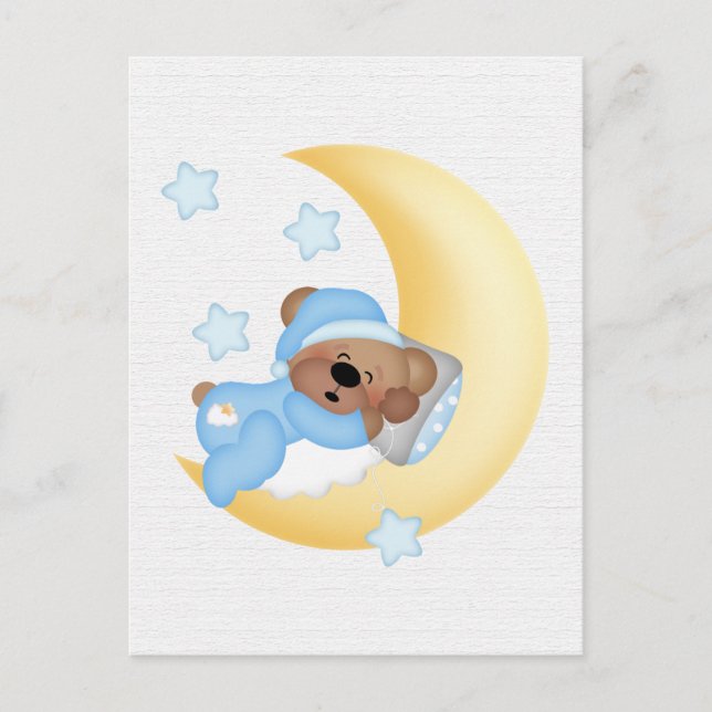 Cartão Postal Belo Urso de Teddy (Frente)