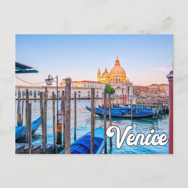 Cartão Postal Belo Veneza, Itália (Frente)