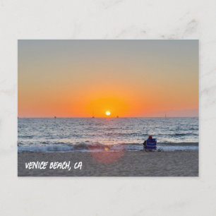 Cartão Postal Belo Verão - Veneza Beach, CA