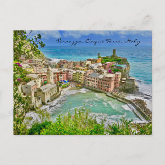 Cartão Postal Belo Vernazza, Cartão-postal italiano