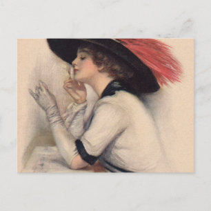 Cartão Postal Belo voto feminino - Vintage Suffrage Fashion