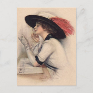 Cartão Postal Belo voto feminino - Vintage Suffrage Fashion