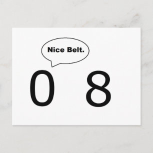 Cartão Postal Belt Belt