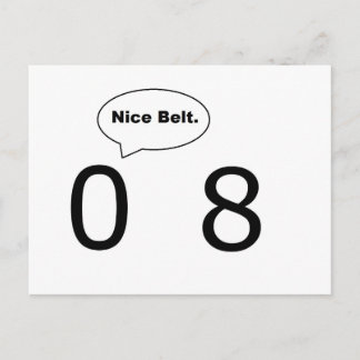 Cartão Postal Belt Belt