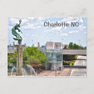Cartão Postal Bem-vindo à Charlotte!