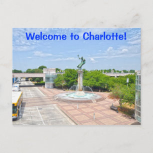 Cartão Postal Bem-vindo à Charlotte!