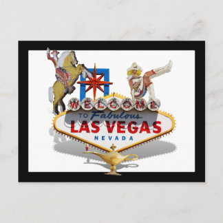 Cartão Postal Bem-vindo a Las Vegas