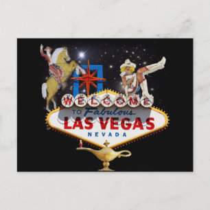 Cartão Postal Bem-vindo a Las Vegas