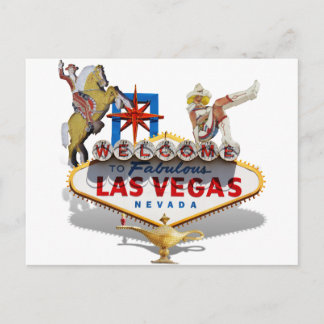 Cartão Postal Bem-vindo a Las Vegas