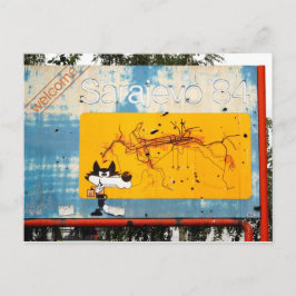 Cartão Postal Bem-vindo a Sarajevo