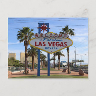 Cartão Postal Bem-Vindo Ao Cartão-Postal De Las Vegas!