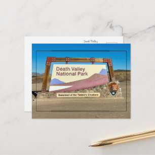Cartão Postal Bem-vindo ao Parque Nacional do Vale