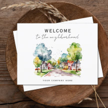 Bem-vindo Novo Proprietário à Vizinhança Imobiliár